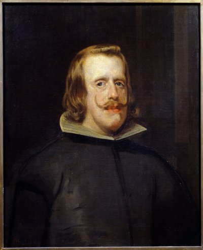 Portret van Filips IV (Felipe IV) door Diego Velázquez