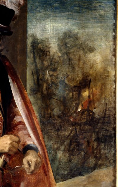 Portret van een nar bekend als Don Juan van Oostenrijk (detail) door Diego Velázquez