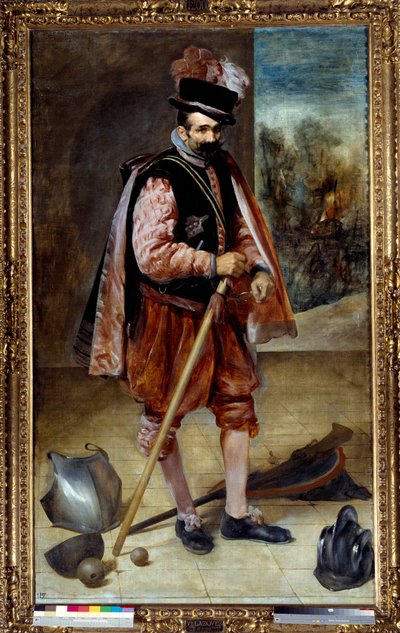 Portret van een nar bekend als Don Juan van Oostenrijk door Diego Velázquez
