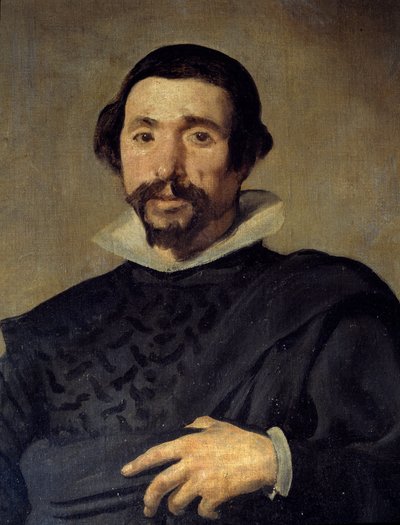 Portret van de nar Pablo van Valladolid. Detail door Diego Velázquez