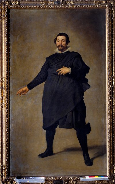 Portret van de nar Pablo van Valladolid door Diego Velázquez