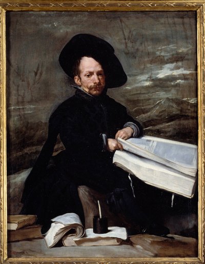 Portret van de nar Diego de Acedo genaamd de neef door Diego Velázquez