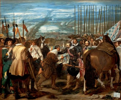 De overgave van Breda op 5 juni door Diego Velázquez