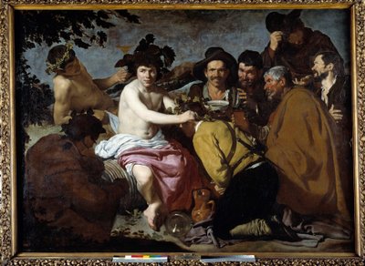 De triomf van Bacchus of "De dronkaards" door Diego Velázquez