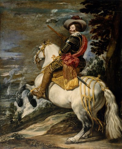 Don Gaspar de Guzman, Graaf-Hertog van Olivares, c.1635 door Diego Velázquez
