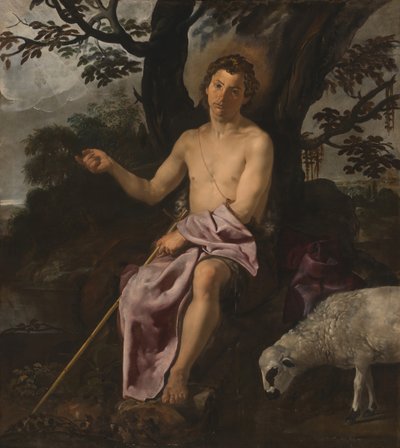 Sint Johannes de Doper in de Wildernis, ca. 1622 door Diego Velasquez