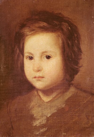 Hoofd van een kind door Diego Velázquez