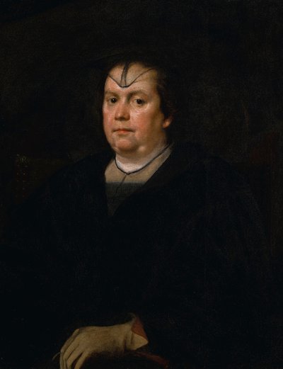 Portret van Olimpia Maidalchini Pamphilj 1591-1657, 1649-1650 door Diego Velázquez