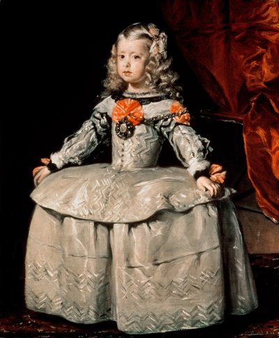Portret van de Infanta Margarita op Vijfjarige Leeftijd, 1656 door Diego Velázquez