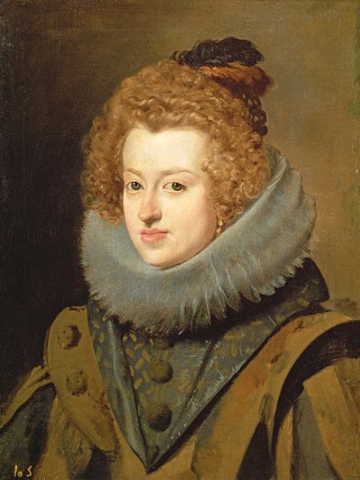De Infanta Maria van Oostenrijk (1606-46) Koningin van Hongarije, 1630 door Diego Velázquez