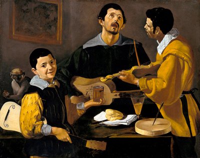 De Drie Muzikanten, ca. 1616 door Diego Velázquez