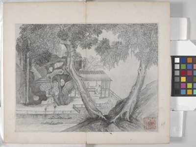 Album van Landschapsschilderijen door Ding Yunpeng