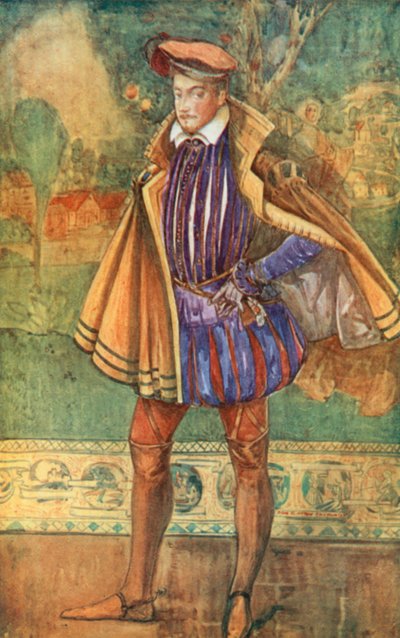Een Man uit de Tijd van Elizabeth 1558-1603 door Dion Clayton Calthrop