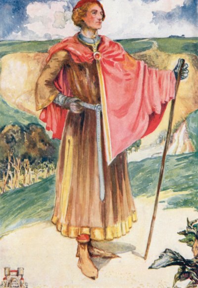 Een man uit de tijd van Hendrik II 1154-1189 door Dion Clayton Calthrop