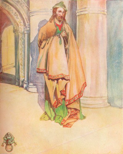 Een man uit de tijd van Hendrik I, 1907 door Dion Clayton Calthrop