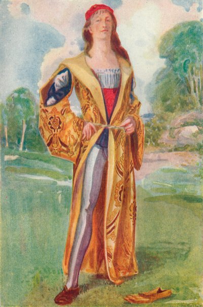 Een Man uit de Tijd van Hendrik VII, 1907 door Dion Clayton Calthrop