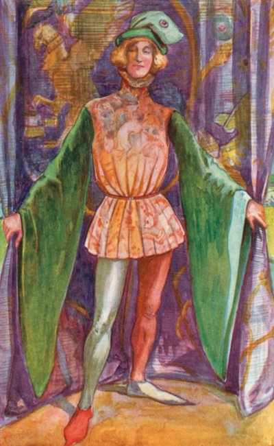 Een man uit de tijd van Hendrik V 1413-1422 door Dion Clayton Calthrop