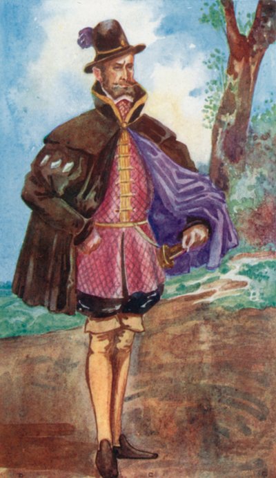 Een Man uit de Tijd van Mary 1553-1558 door Dion Clayton Calthrop
