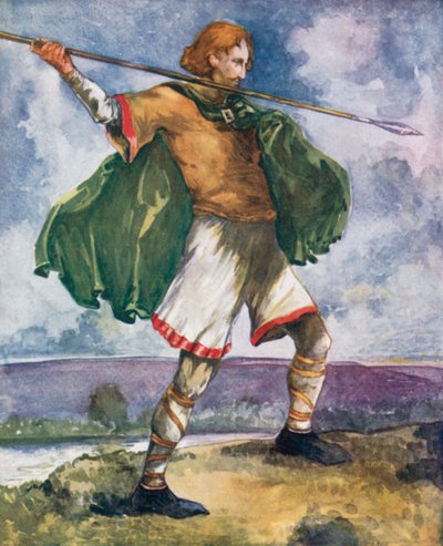 Een man uit de tijd van Willem II 1087-1100 door Dion Clayton Calthrop
