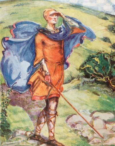 Een man uit de tijd van Willem I 1066-1087 door Dion Clayton Calthrop