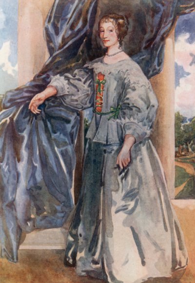 Een Vrouw uit de Tijd van Karel I 1625-1649 door Dion Clayton Calthrop