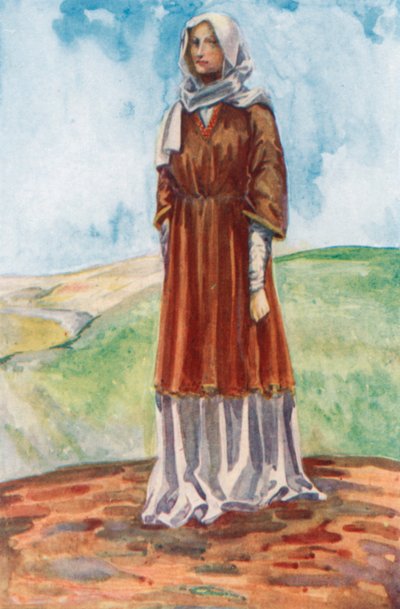 Een vrouw uit de tijd van Willem I 1066-1087 door Dion Clayton Calthrop
