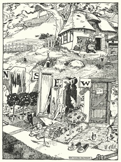 De Huizen van de Vier Winden door Dion Clayton Calthrop