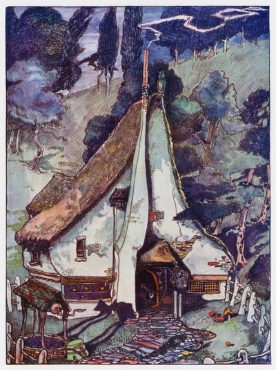 De Hut van de Heks door Dion Clayton Calthrop