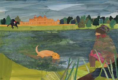 Badminton (collage) door Dione Verulam