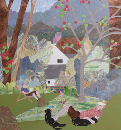 September staycation, 2023 (collage) door Dione Verulam