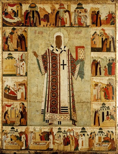 Russisch: "Metropolitan Alexis" Metropolitan Alexis door Dionisius