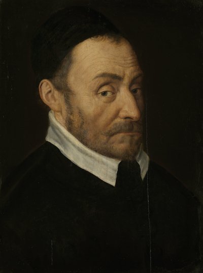 Portret van Willem I. Prins van Oranje, genaamd Willem de Zwijger door Dirck Barendsz. (circle of)