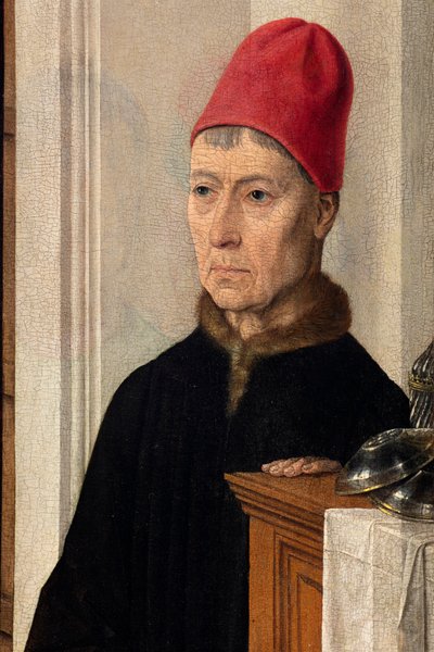 Laatste Avondmaal (detail) door Dirck Bouts