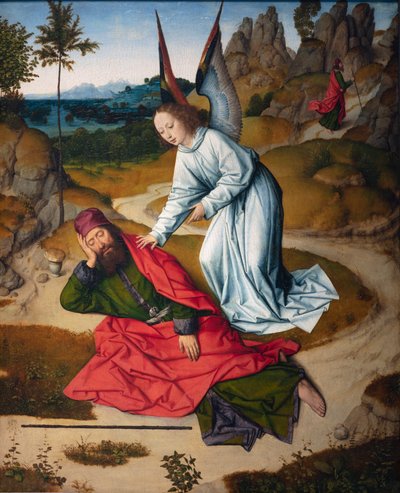Laatste Avondmaal (detail) door Dirck Bouts