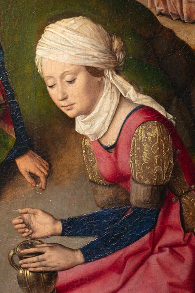 Laatste Avondmaal (detail) door Dirck Bouts