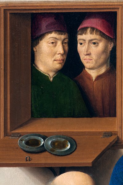 Laatste Avondmaal (detail) door Dirck Bouts