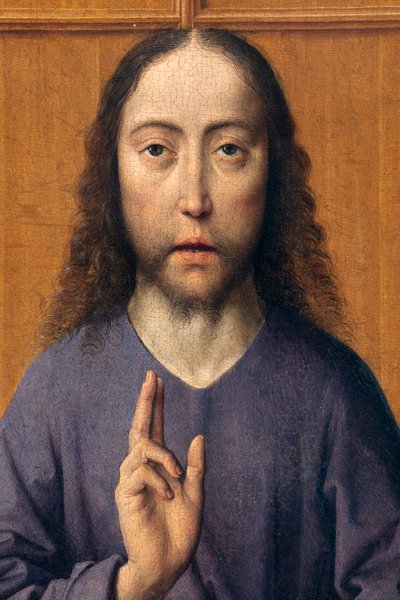 Laatste Avondmaal (detail) door Dirck Bouts