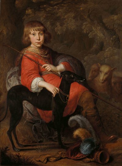 Portret van Martinus Alewijn door Dirck Dircksz. van Santvoort