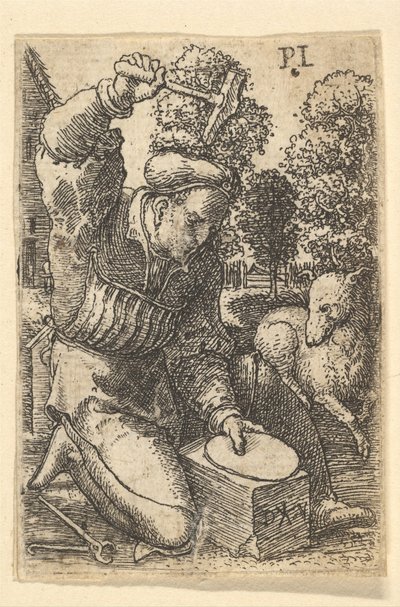 De smid door Dirck Vellert