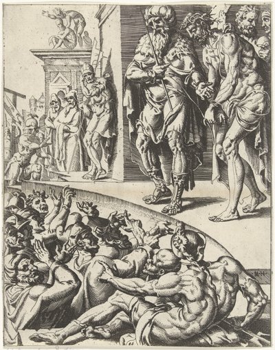 Ecce Homo door Dirck Volckertsz. Coornhert (attributed to)