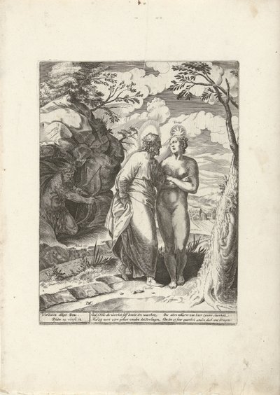 Christus bemint de waarheid, maar zij wordt gehaat door boosdoeners door Dirck Volckertsz. Coornhert