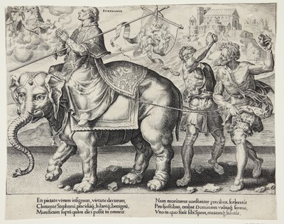 De triomf van Stefanus door Dirck Volckertsz. Coornhert