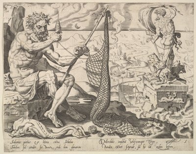 Zebulon, uit de serie De Twaalf Patriarchen door Dirck Volkertsen Coornhert