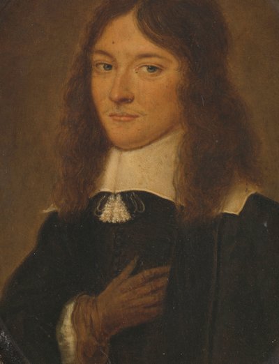 Portret van een jonge man door Dirk Druyf