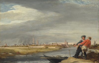 Het net binnenhalen, 1663 door Dirk Hardenstein