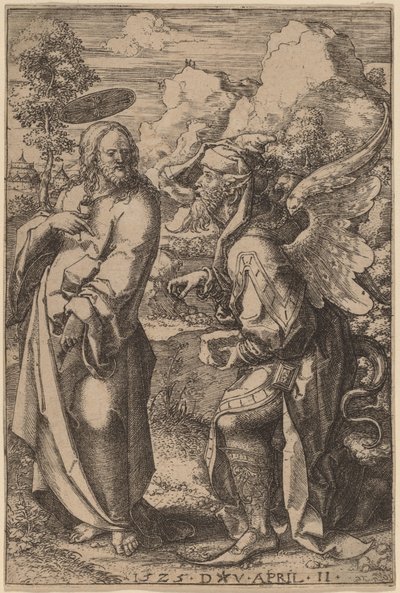 De Verzoeking van Christus door Dirk Jacobsz Vellert