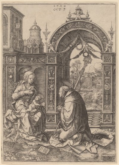 De Visie van Sint Bernardus door Dirk Jacobsz Vellert