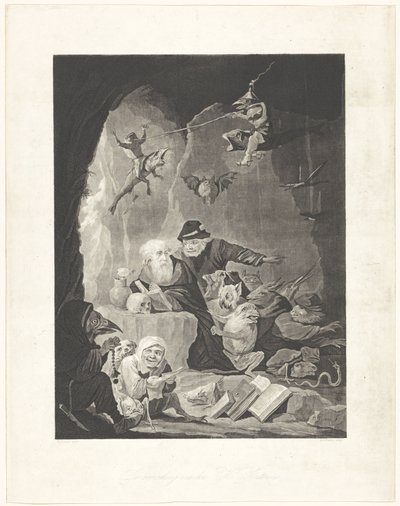 De verzoeking van de H. Antonius door Dirk Jurriaan Sluyter
