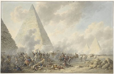 De slag bij de Piramiden, 21 Juli 1798 door Dirk Langendijk