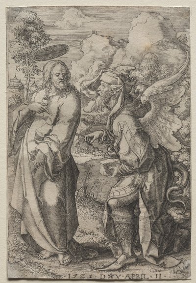 De Verzoeking van Christus door Dirk Vellert